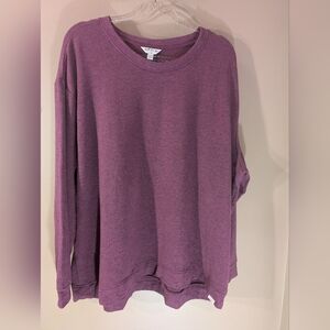 Orvis Women's XXL Super soft Plum Sweatshirt